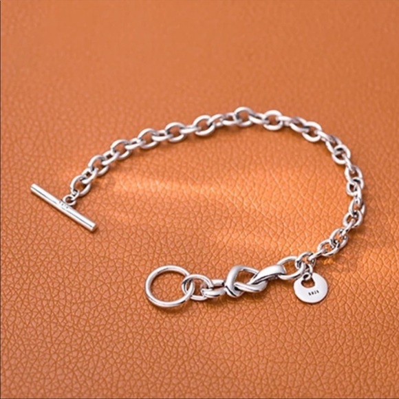 925 STERLING SILVER LOVE HEART BRACELET, NICE BRACELET, CUTE BRACELET - Picture 4 of 6